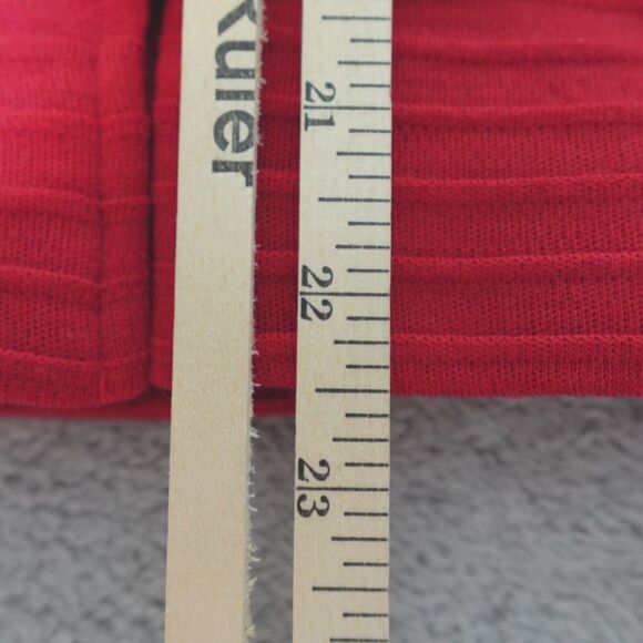 Caroline Rose Set Womens XS Red Black Wool Jacket Tank Pants Christmas‎ Holiday - Picture 7 of 16